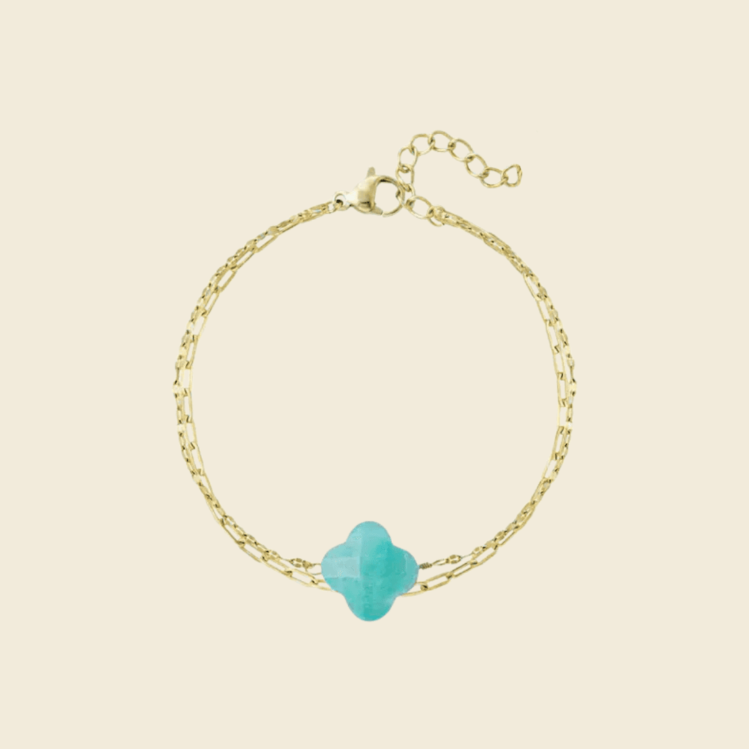 Turquoise Claver armband Image 1